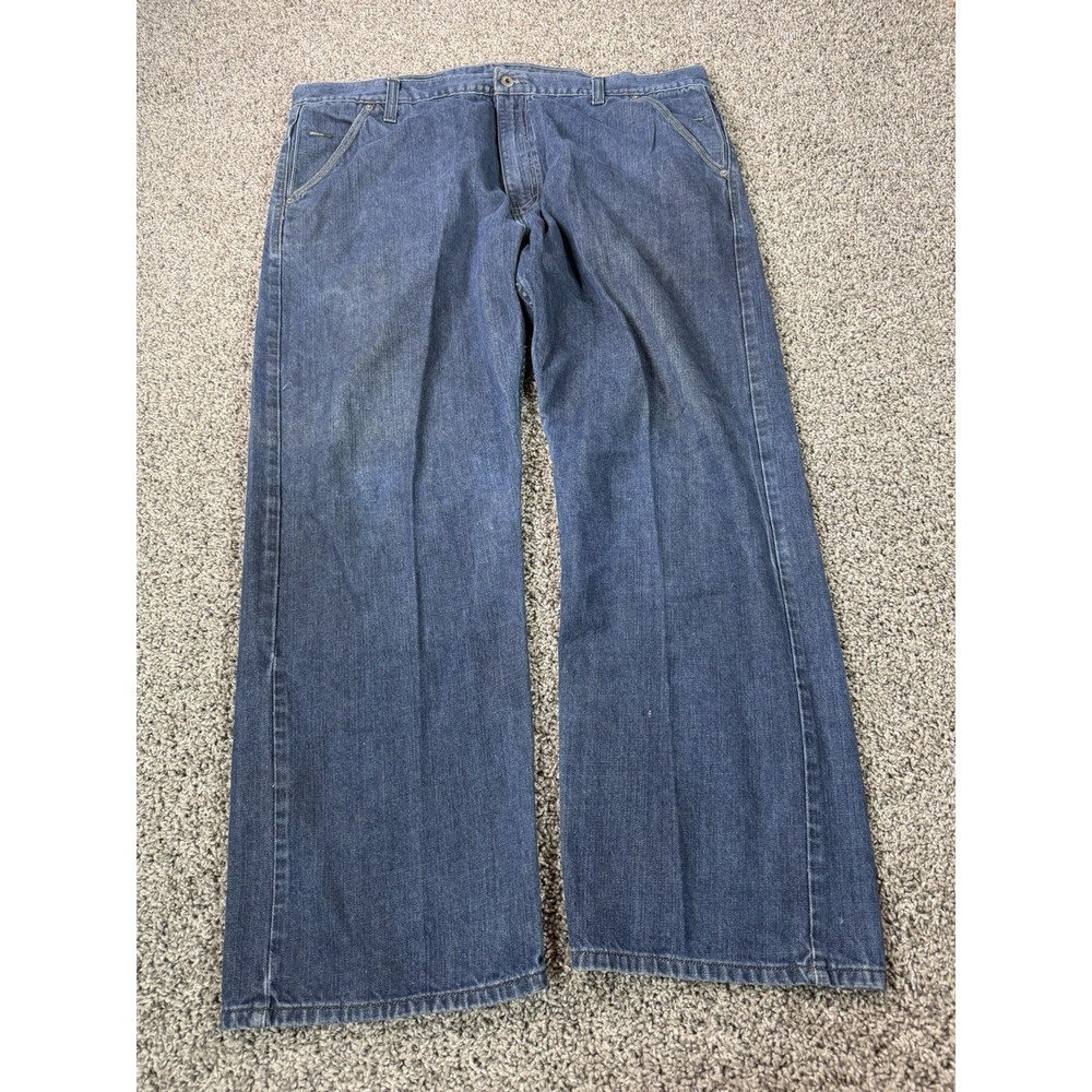 Vintage Y2K Levi's 569 Loose Fit Straight Jeans Men's Size 44X32 Blue